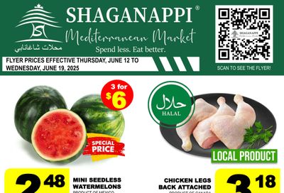 Shaganappi Mediterranean Market Flyer June 12 to 18