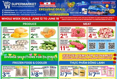 88 Supermarket Flyer June 12 to 18