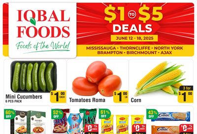 Iqbal Foods Flyer June 12 to 18 Iqbal Foods Flyer June 12 to 18