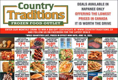 Country Traditions Flyer June 12 to 19