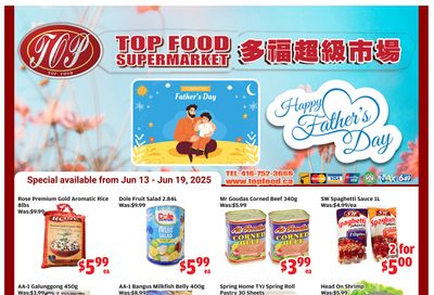 Top Food Supermarket Flyer June 13 to 19 Top Food Supermarket Flyer June 13 to 19