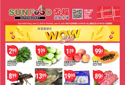 Sunfood Supermarket Flyer June 13 to 19