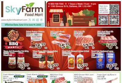SkyFarm Food Mart Flyer June 13 to 19