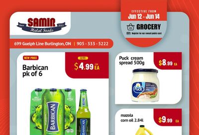 Samir Supermarket Flyer June 12 to 14