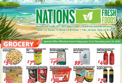 Nations Fresh Foods (Brampton) Flyer June 13 to 19