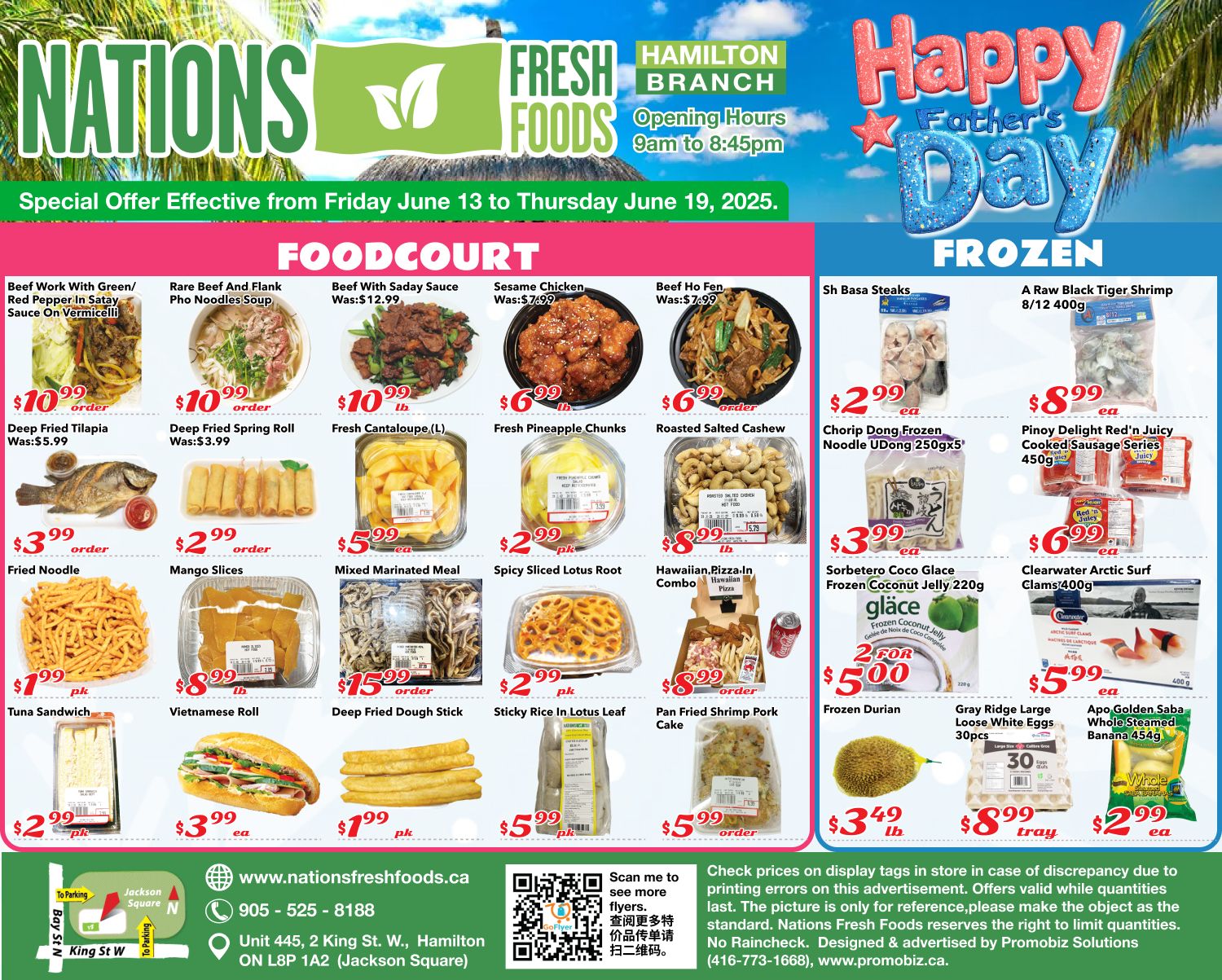Nations Fresh Foods (Hamilton) Flyer June 13 to 19