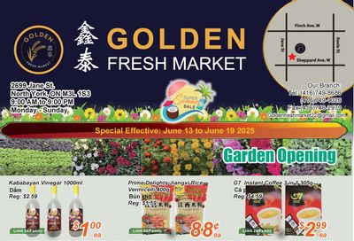 Golden Fresh Market Flyer June 13 to 19