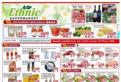 Ethnic Supermarket (Guelph) Flyer June 13 to 19