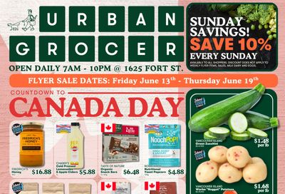 Urban Grocer Flyer June 13 to 19