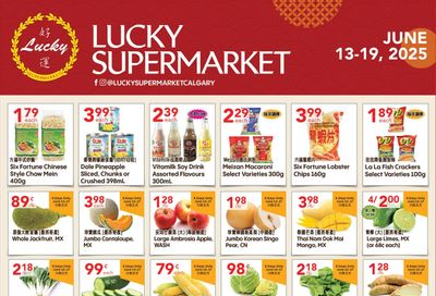 Lucky Supermarket (Calgary) Flyer June 13 to 19