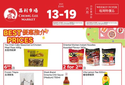 Chong Lee Market Flyer June 13 to 19