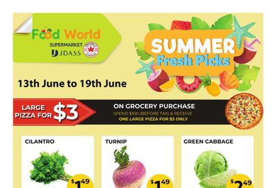 Food World Supermarket Flyer June 13 to 19