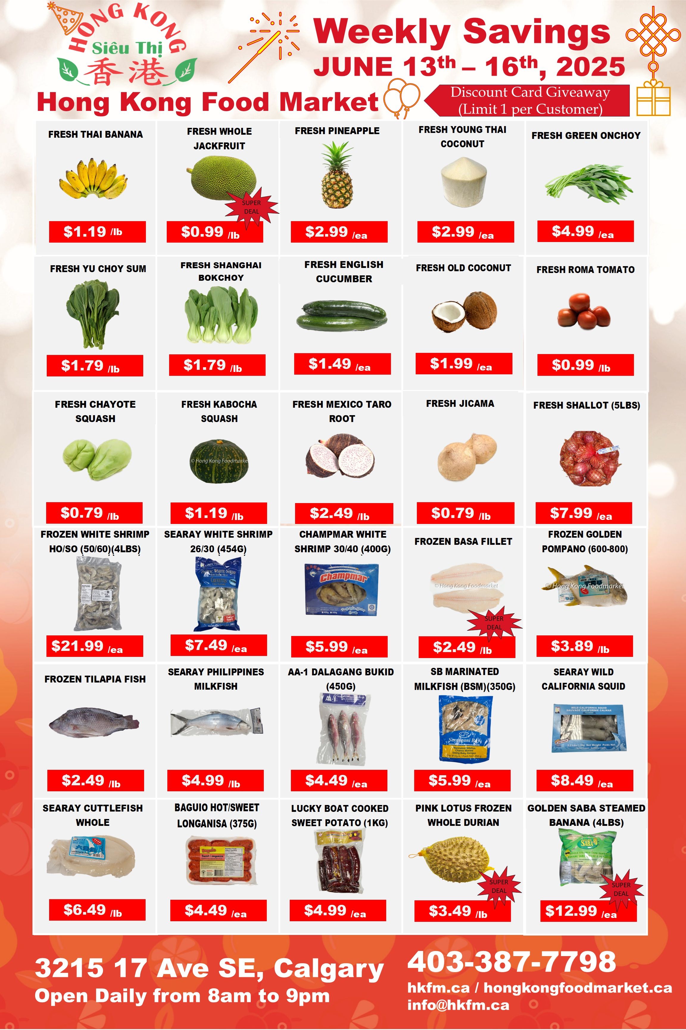 Hong Kong Food Market Flyer June 13 to 19