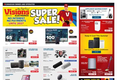 Visions Electronics Flyer June 13 to 19 Visions Electronics Flyer June 13 to 19