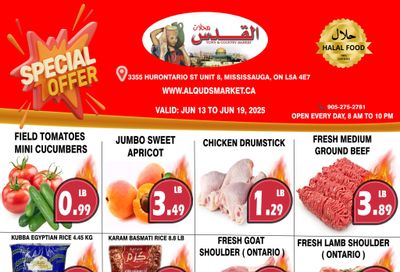 Al-Quds Supermarket Flyer June 13 to 19