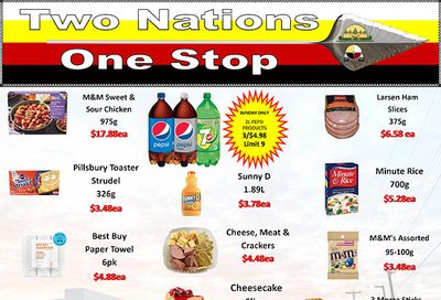 Two Nations One Stop Flyer June 13 to 19
