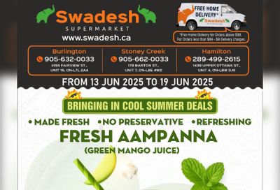 Swadesh Supermarket Flyer June 13 to 19