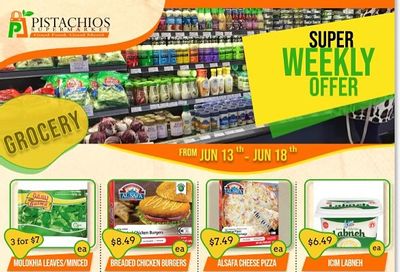 Pistachios Supermarket Flyer June 13 to 18
