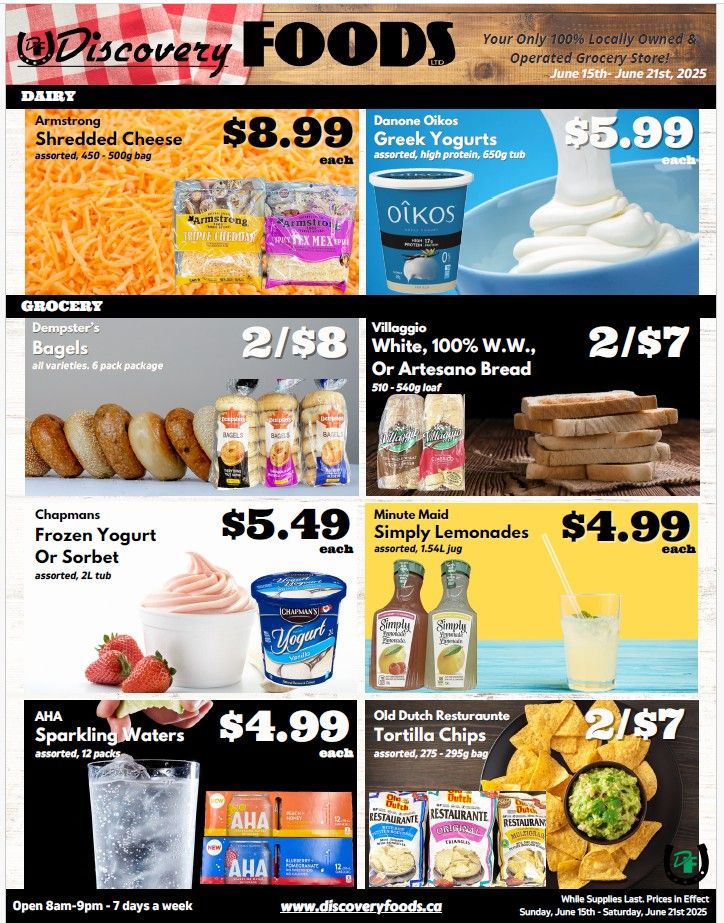 Discovery Foods Flyer June 15 to 21