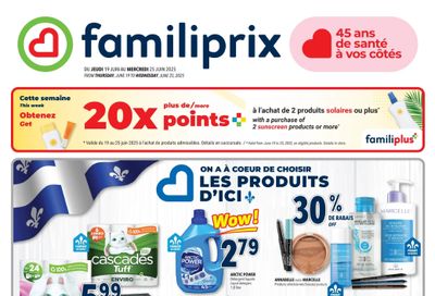 Familiprix Flyer June 19 to 25