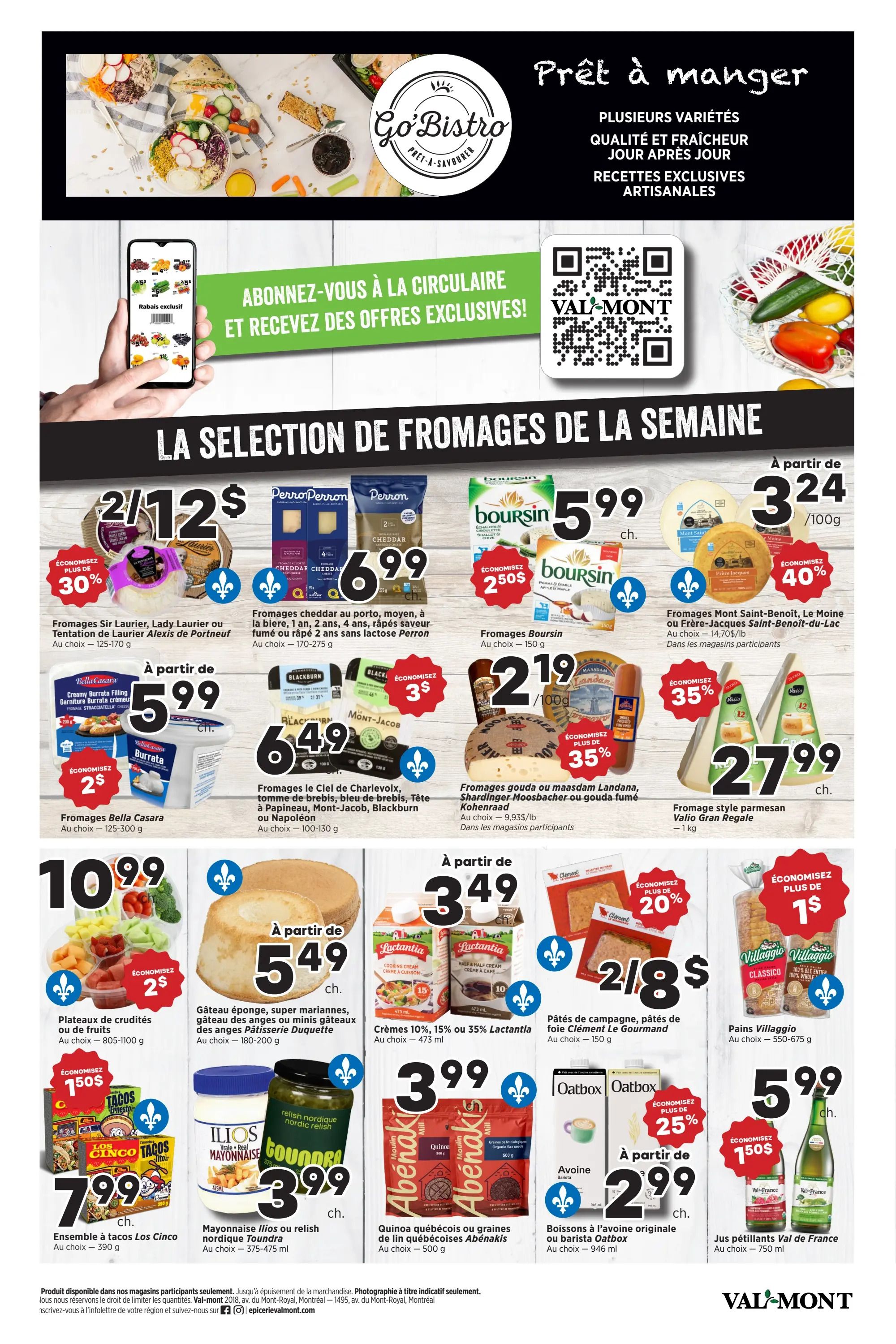 Val-Mont Flyer June 19 to 25