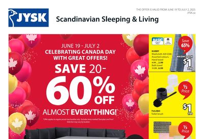 JYSK (QC) Flyer June 19 to July 2