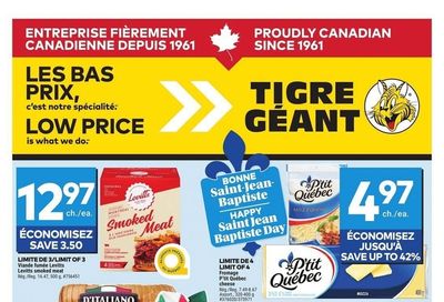 Tigre Géant Flyer June 18 to 24