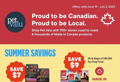 Pet Valu Flyer June 19 to July 2