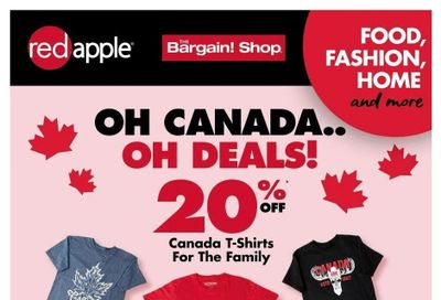 The Bargain Shop & Red Apple Stores Flyer June 19 to 25 The Bargain Shop & Red Apple Stores Flyer June 19 to 25