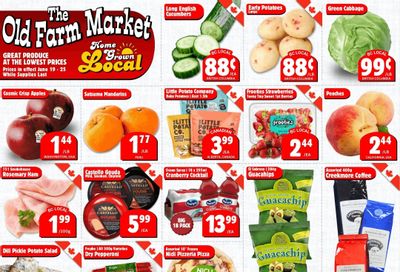 The Old Farm Market (Courtenay) Flyer June 19 to 25