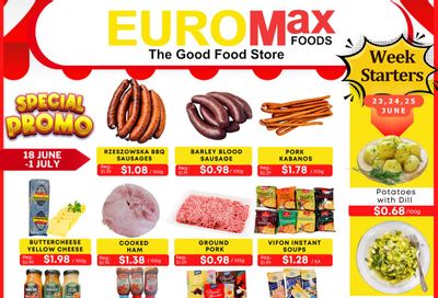 EuroMax Foods Bi-Weekly Flyer June 18 to July 1