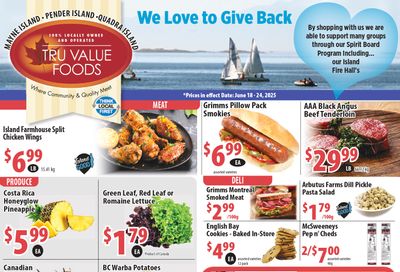 Tru Value Foods Flyer June 18 to 24