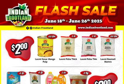 Indian Frootland Flyer June 18 to 26