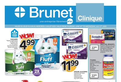 Brunet Clinique Flyer June 19 to July 2