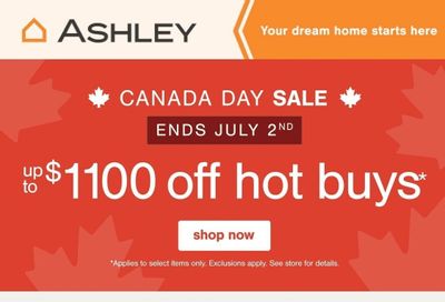 Ashley HomeStore Flyer June 18 to July 2