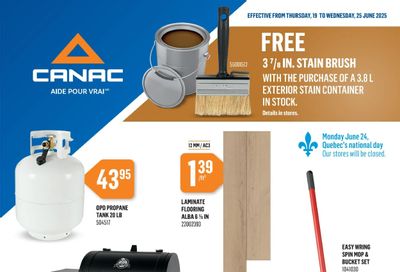 Canac Flyer June 19 to 25