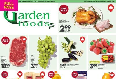 Garden Foods Flyer June 19 to 25 Garden Foods Flyer June 19 to 25