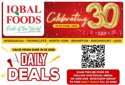 Iqbal Foods Flyer June 19 to 25