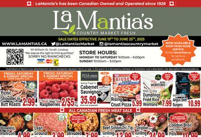 LaMantia's Flyer June 19 to 25