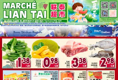 Marche Lian Tai Flyer June 19 to 25