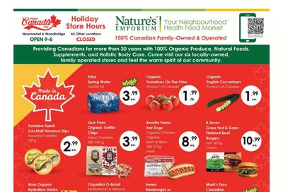 Nature's Emporium Bi-Weekly Flyer June 19 to July 2