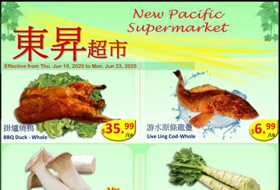 New Pacific Supermarket Flyer June 19 to 23