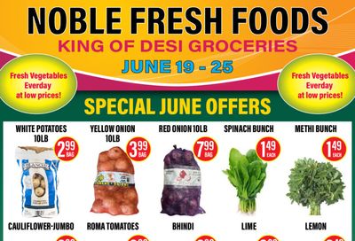 Noble Fresh Foods Flyer June 19 to 25