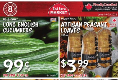 Red Barn Market Flyer June 19 to 25