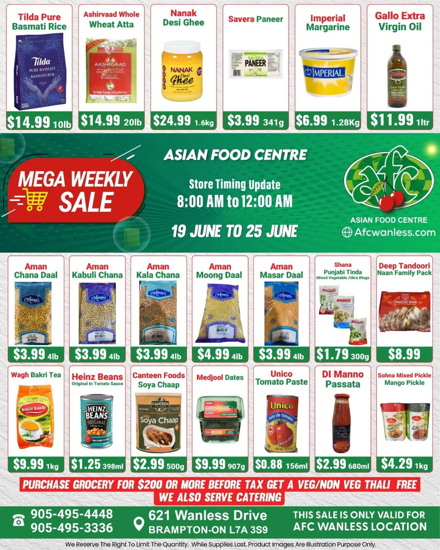 Asian Food Centre (Wanless Dr.) Flyer June 19 to 25