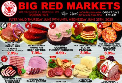 Big Red Markets Flyer June 19 to 25