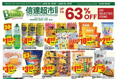 Btrust Supermarket (Mississauga) Flyer June 20 to 26