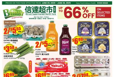 Btrust Supermarket (North York) Flyer June 20 to 26
