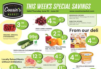 Cousin's Market Flyer June 19 to 24