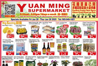 Yuan Ming Supermarket Flyer June 20 to 26